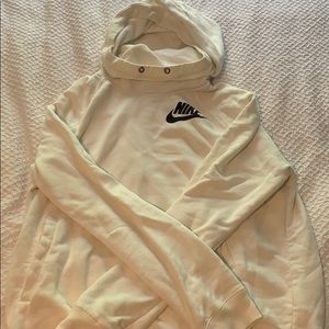 White nike sweatshirt!